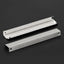 30 Tiradores gabinete plateado 7.8" 6-1/4"