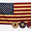Bandera USA vintage 3x5ft poliéster estrellas bordadas