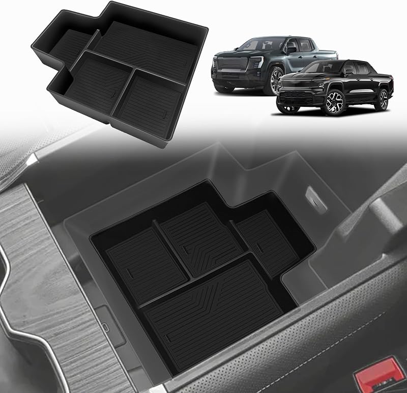 Bandeja consola Chevy Silverado EV 2024-25 ABS PVC
