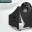 Funda silla balancín al aire libre impermeable negra