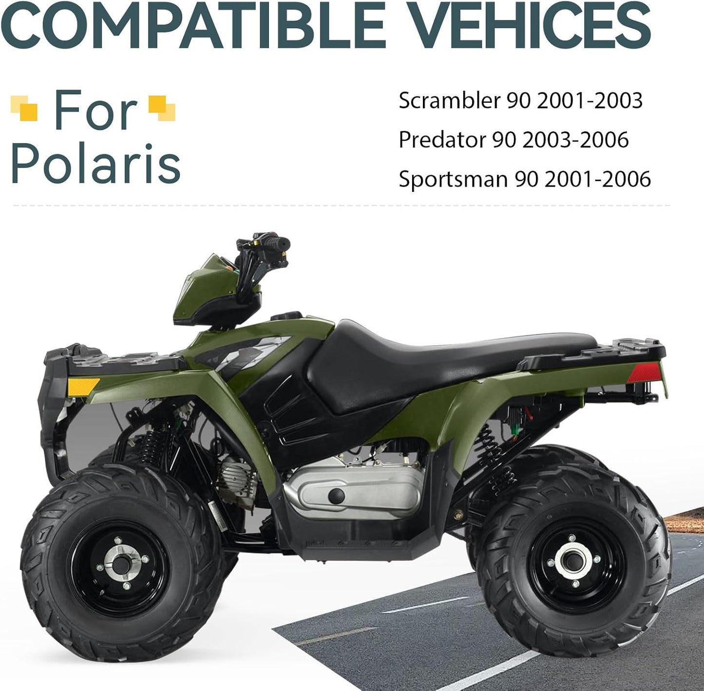 Conjunto embrague Polaris Scrambler 01-06