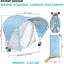 Toldo universal para silla UPF 50 camping