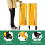Barricada puerta seguridad plegable 16ft aluminio amarillo