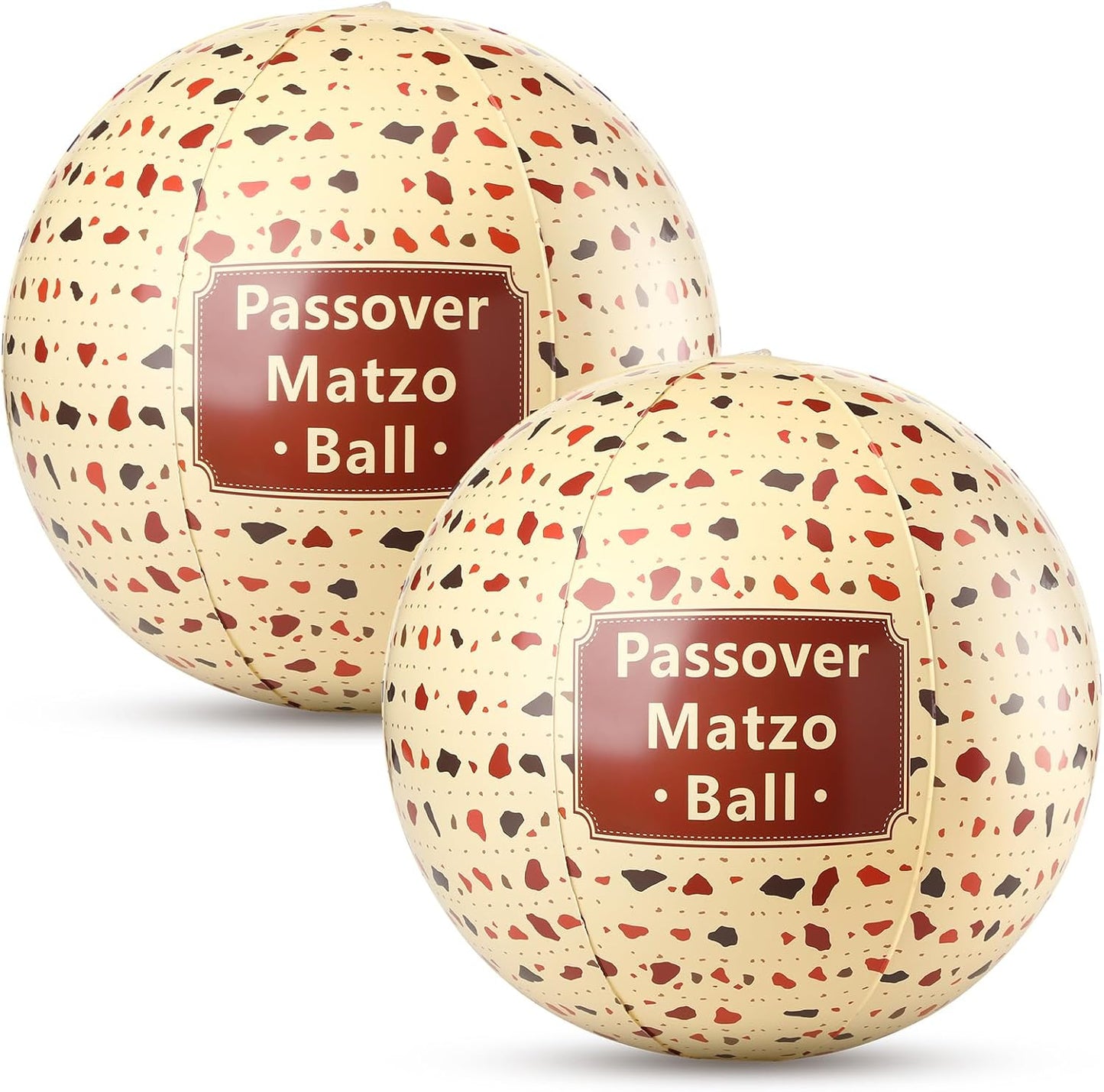 2 Pelotas inflables PVC 13pulg decoración Pascua