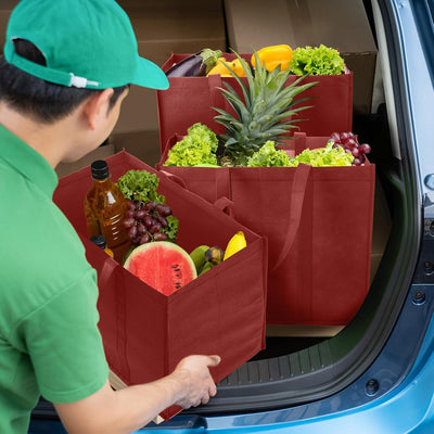 30 Pzas Bolsas Comestibles Reutilizables Grandes Plegables