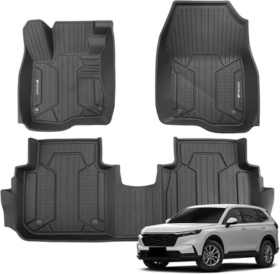 Alfombrillas CRV TPE antiderrap impermeables negro