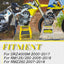 Protector disco freno fibra carbono para DRZ400SM RMZ450