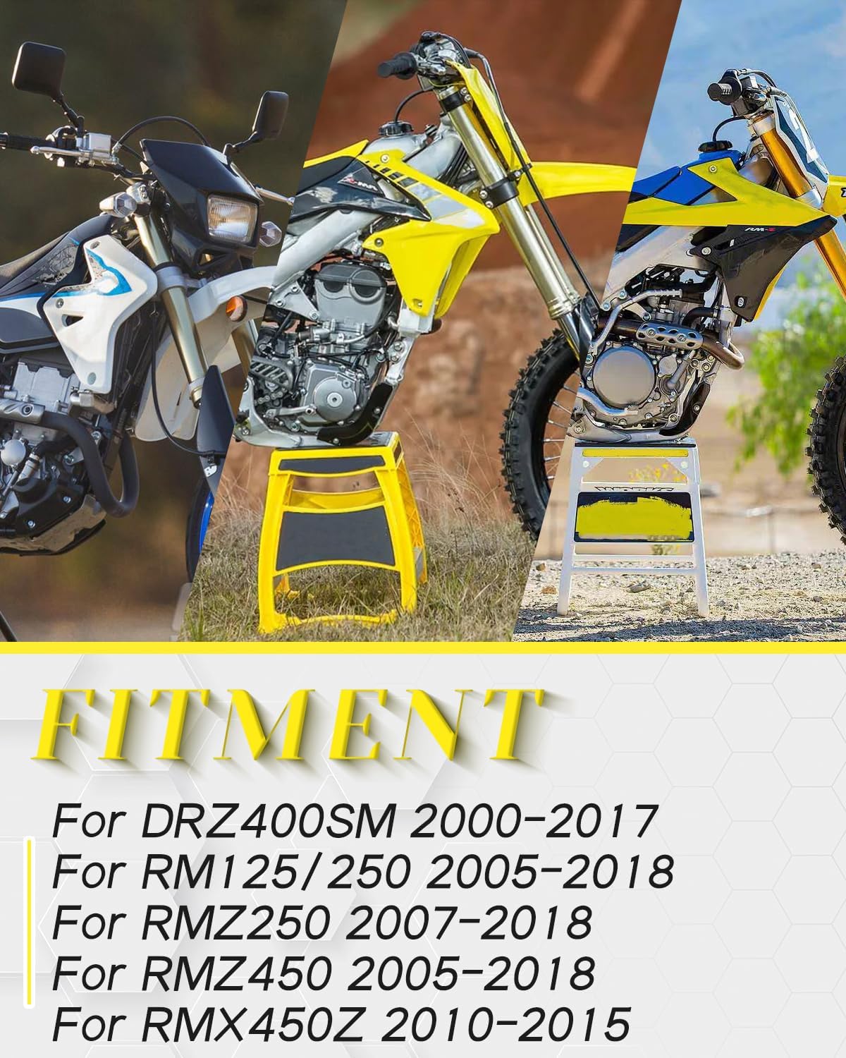 Protector disco freno fibra carbono para DRZ400SM RMZ450