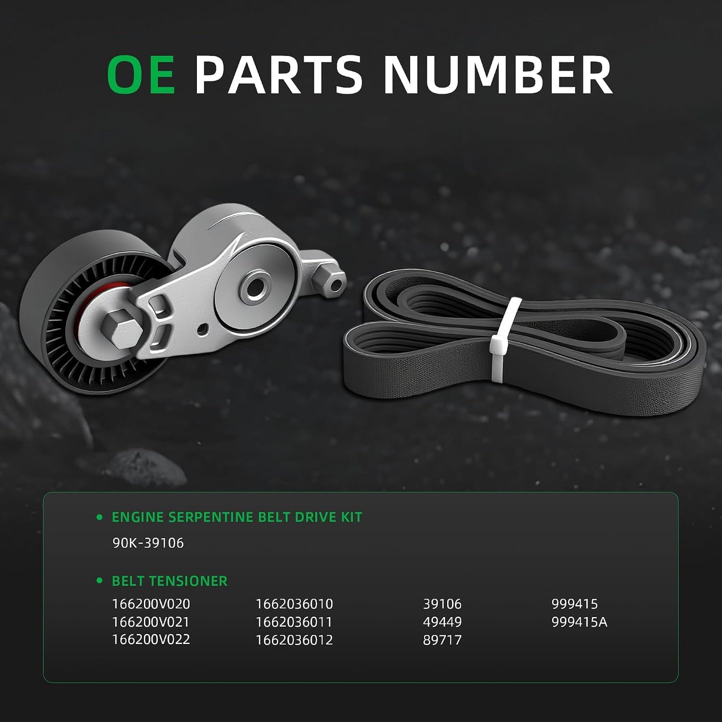 Kit tensor correa y correa Toyota Camry RAV4 09-18