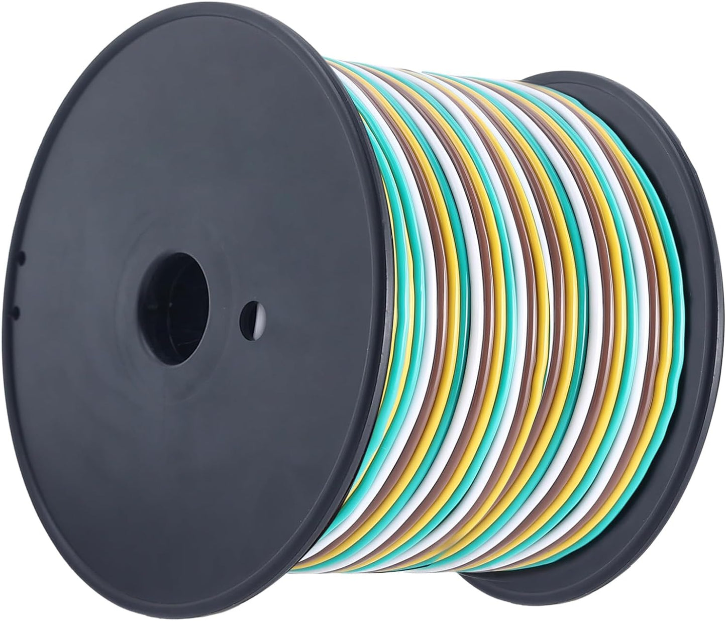 Arnés cableado remolque 100pies 4vías CCA impermeable