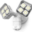 Luces LED movimiento 5000K 2 cabezales IP65
