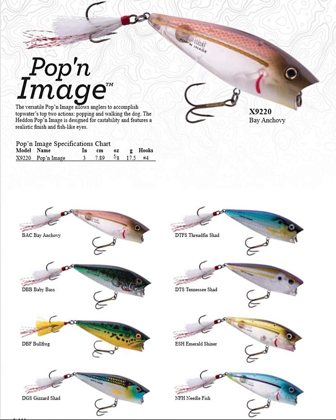 Señuelo pesca topwater acción estallido caminar perro