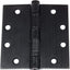 Bisagras cuadradas puerta comercial 4.5pulg bronce