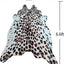 Alfombra sintética leopardo 4.6x6.6pies suave bohemia