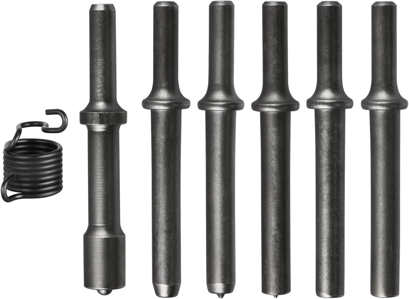 Kit martillo aire alisado neumático 0.401 acero alto carbono