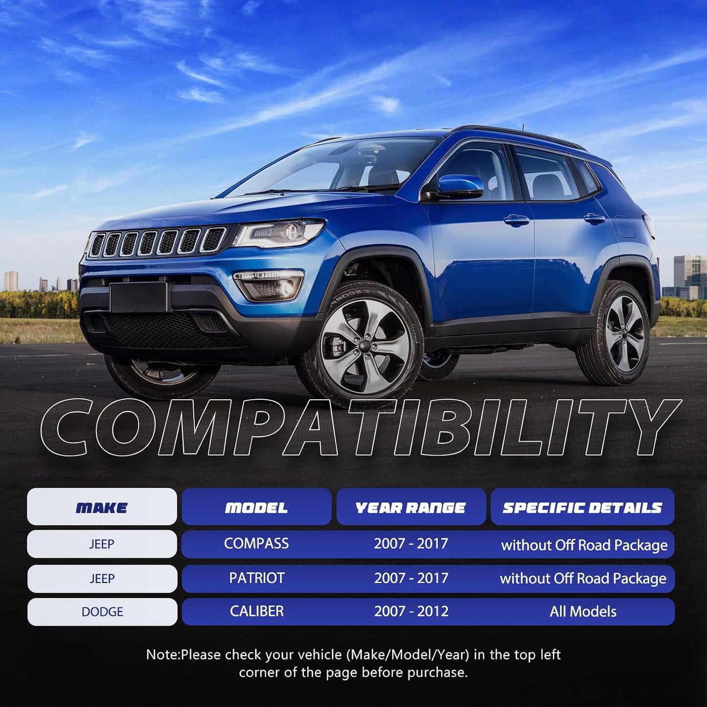 Set 6 Repuestos Estabilizador Jeep Compass 07-12