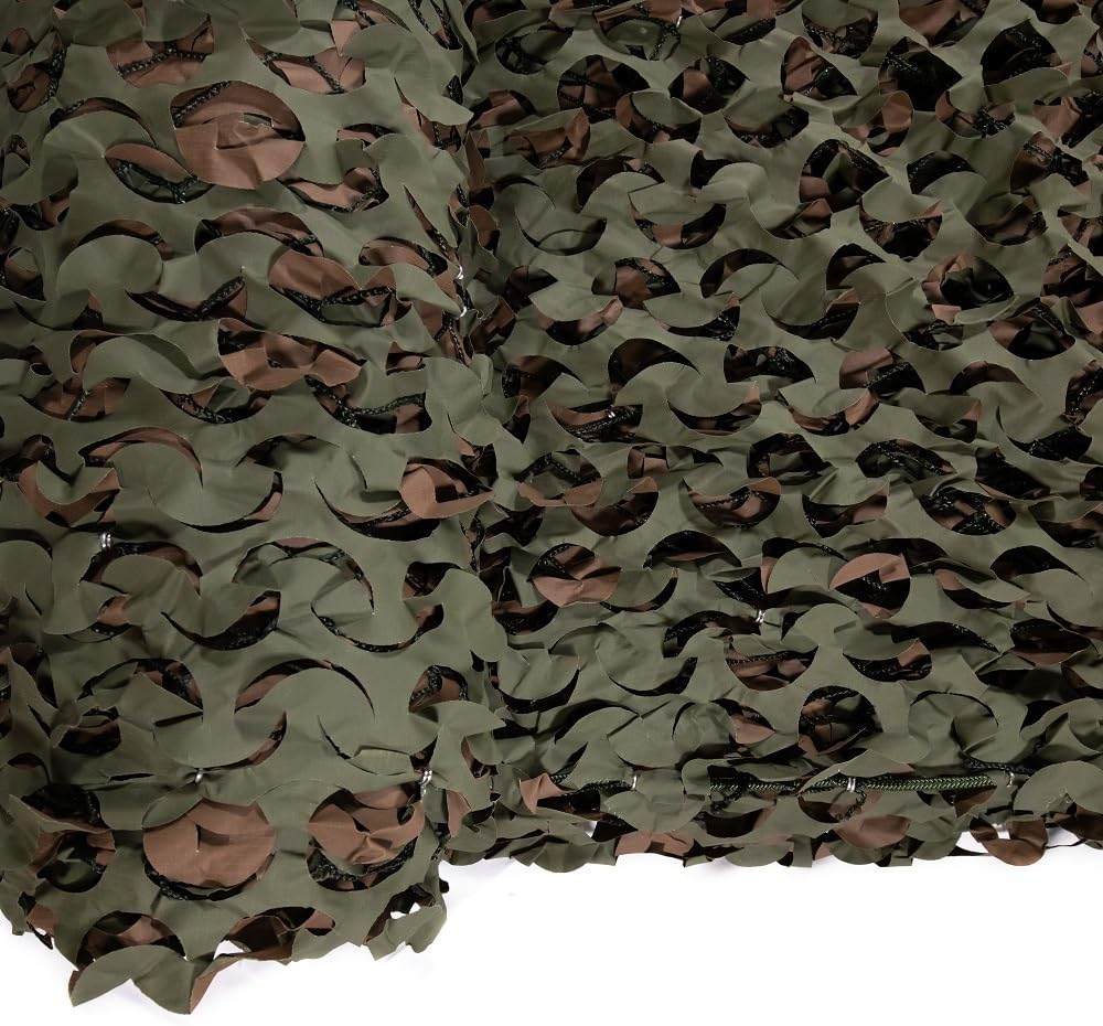 Red camuflaje 3D reforzada impermeable UV