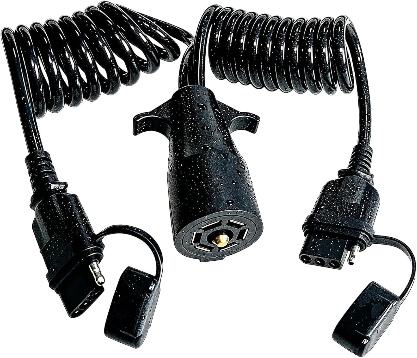 Adaptador remolque 7 vías a 4 pines con cable 96"