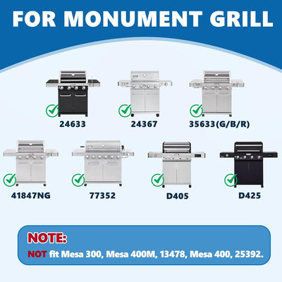 Placas parrilla hierro fundido para parrilla monument grill