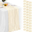 Pack 12 Caminos Mesa Marfil Boho Estopilla Gasa Boda Fiesta