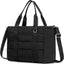 Bolsa cruzada acolchada de nailon para mujer
