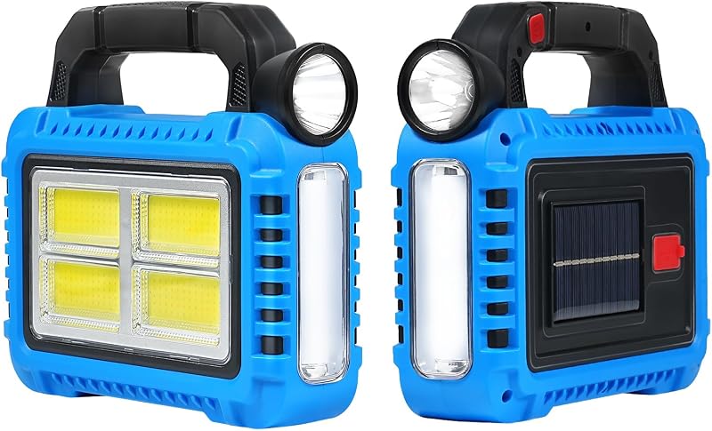 2 Linternas Solares LED Recargables Campamento