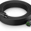 Cable extensión interior 50ft negro 16 SJTW ETL