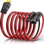 Cable XT60 10AWG 40ft para estación energía portátil