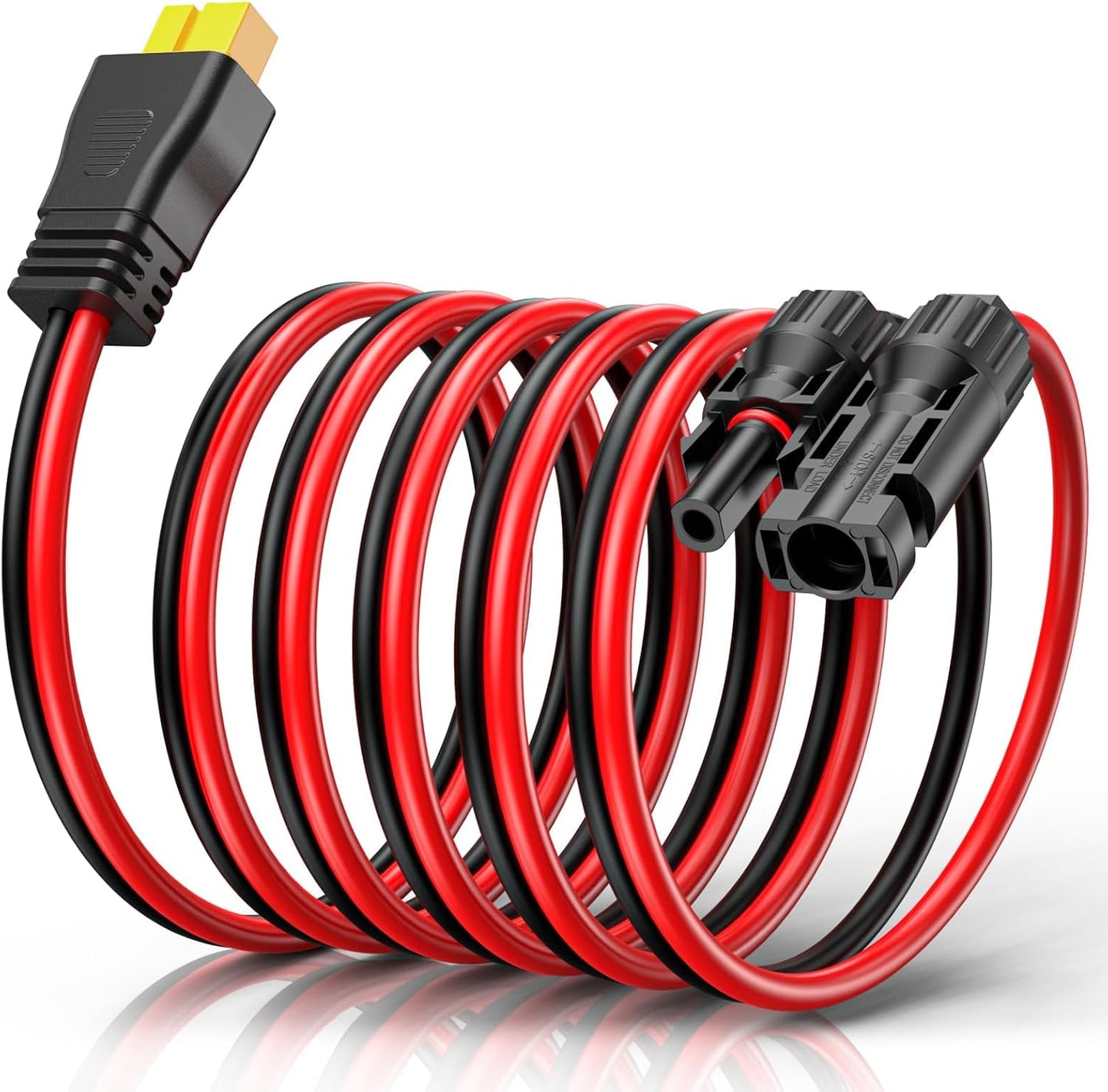 Cable XT60 10AWG 40ft para estación energía portátil