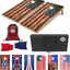 Set tableros cornhole madera reglamentario 4x2pulg