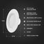 Lámpara empotrable LED 5/6pulg 22.5W blanco ajustable