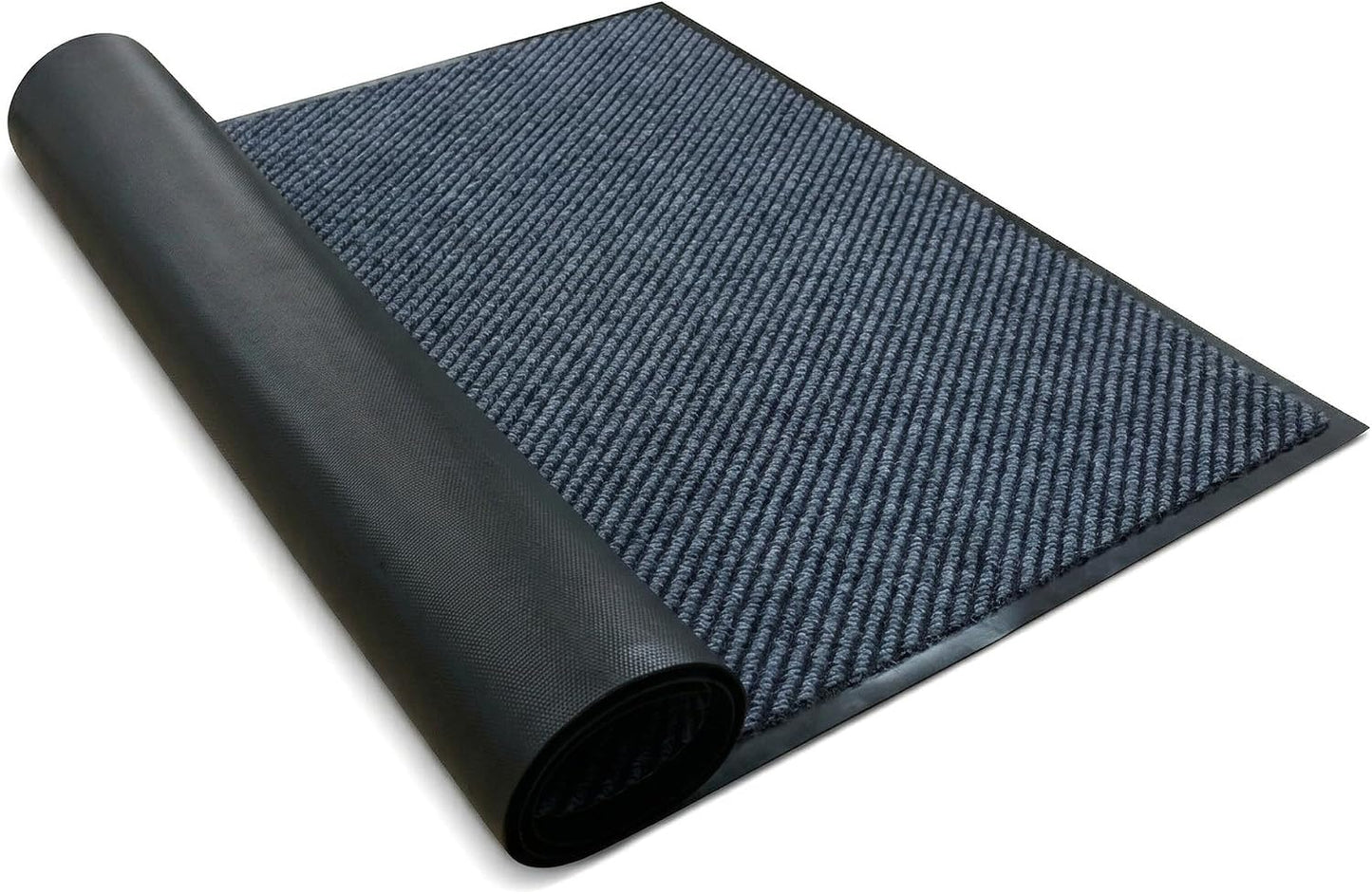 Tapete antiderrap con respaldo PVC gris