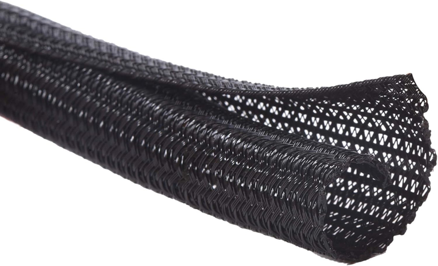 Malla protectora cable 25ft 1/4pulg USB audio video negro