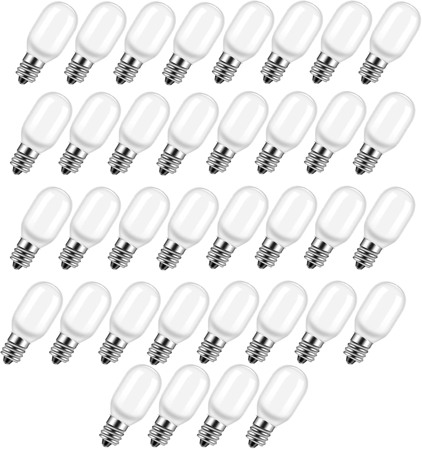 36 Bombillas LED T20 E12 0.7W para Árbol Navidad