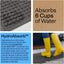 Tapete puerta exterior 47x35" absorbente resistente agua