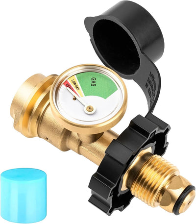 Adaptador tanque propano 100lb POL a QCC1