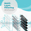 Filtro aire horno 20x20x5 MERV 16 pack 4 con paño limpieza