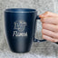 Taza cerámica NCAA grabado láser 18oz café té
