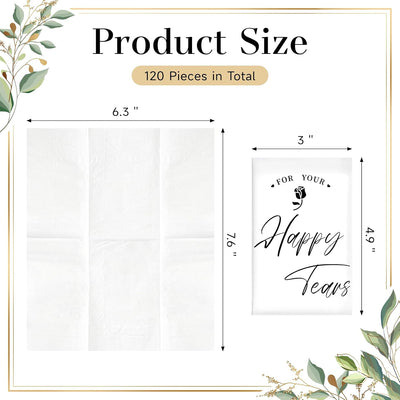 Pack 30 pañuelos bodas 3 capas para invitados