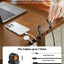 6 Clips Magnéticos para Cables Organiz. Escritorio y Auto