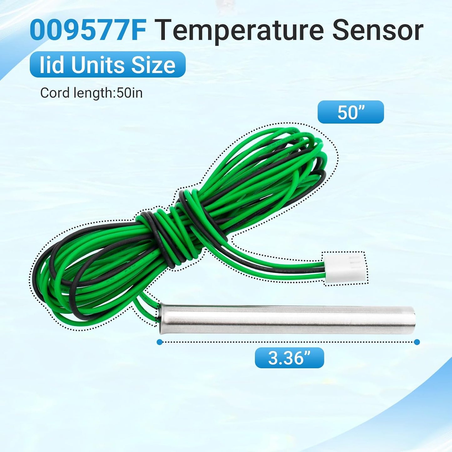 Sensor temperatura comp Raypak Spa 206A 207A
