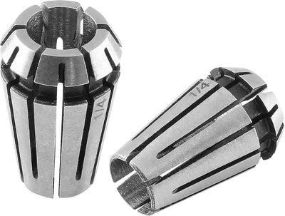 2 Pinzas ER11 1/4pulg Portabrocas CNC Torno Fresado