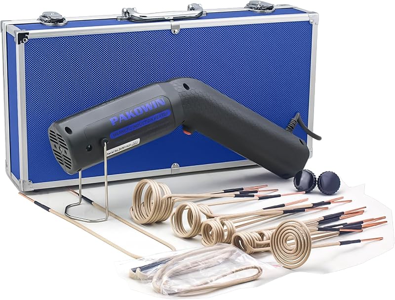 Herramienta extracción pernos magnética 1200w 12 bobinas