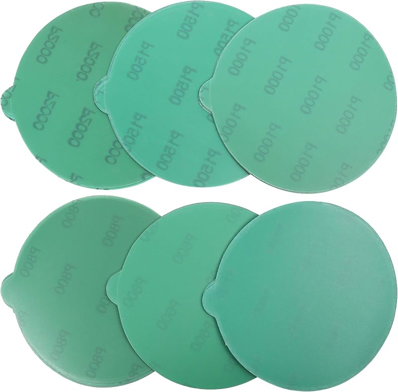 Discos lijado PSA 6pulg grano 400-2000 60uds