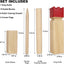 Set Kubb Set para Patio con Bolsa Transporte