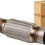 Tubo escape universal acero inox 3.5x8x12