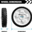 Ruedas tracción delantera Toro 22 Reciclador