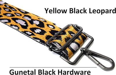 Correas repuesto bolso cruzado 2pulg estampado animal ajustable