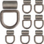 8 Anillos D Forjados Soldados 1/2pulg Anclajes Remolque