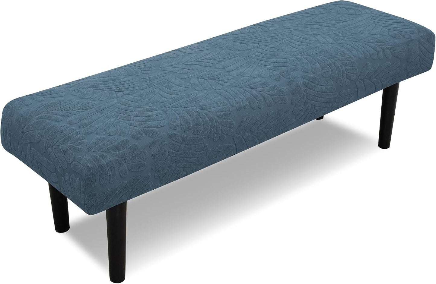 Funda elástica asiento cojín comedor sala cocina azul